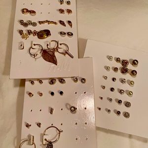 H&M earring sets!